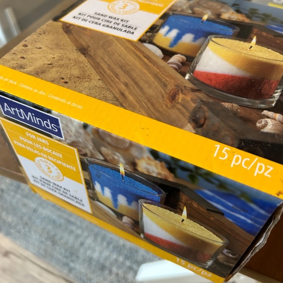 ArtMinds: Sand Wax Candle Kit by Make Market®--Makes 3 candles - Picture 2 of 5